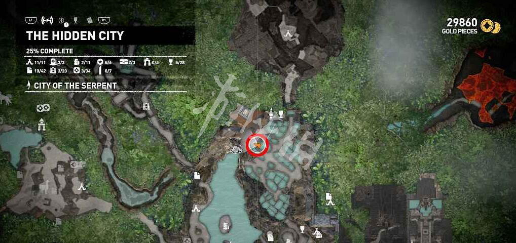 《古墓奇兵暗影》開鎖器在哪裡 開鎖器工具地圖示注