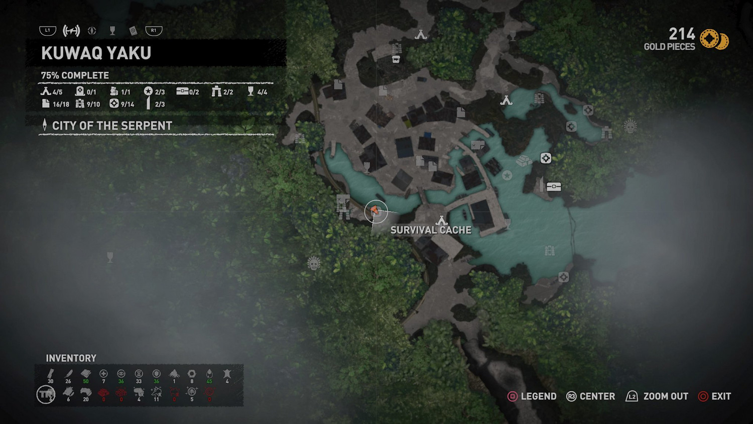 《古墓奇兵暗影》庫阿克雅庫全收集物品及挑戰任務圖文攻略分享