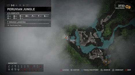 《古墓奇兵暗影》秘魯叢林收藏品在哪 秘魯叢林全地圖收集詳解 《古墓奇兵暗影》秘魯叢林收藏品在哪 秘魯叢林全地圖收集詳解