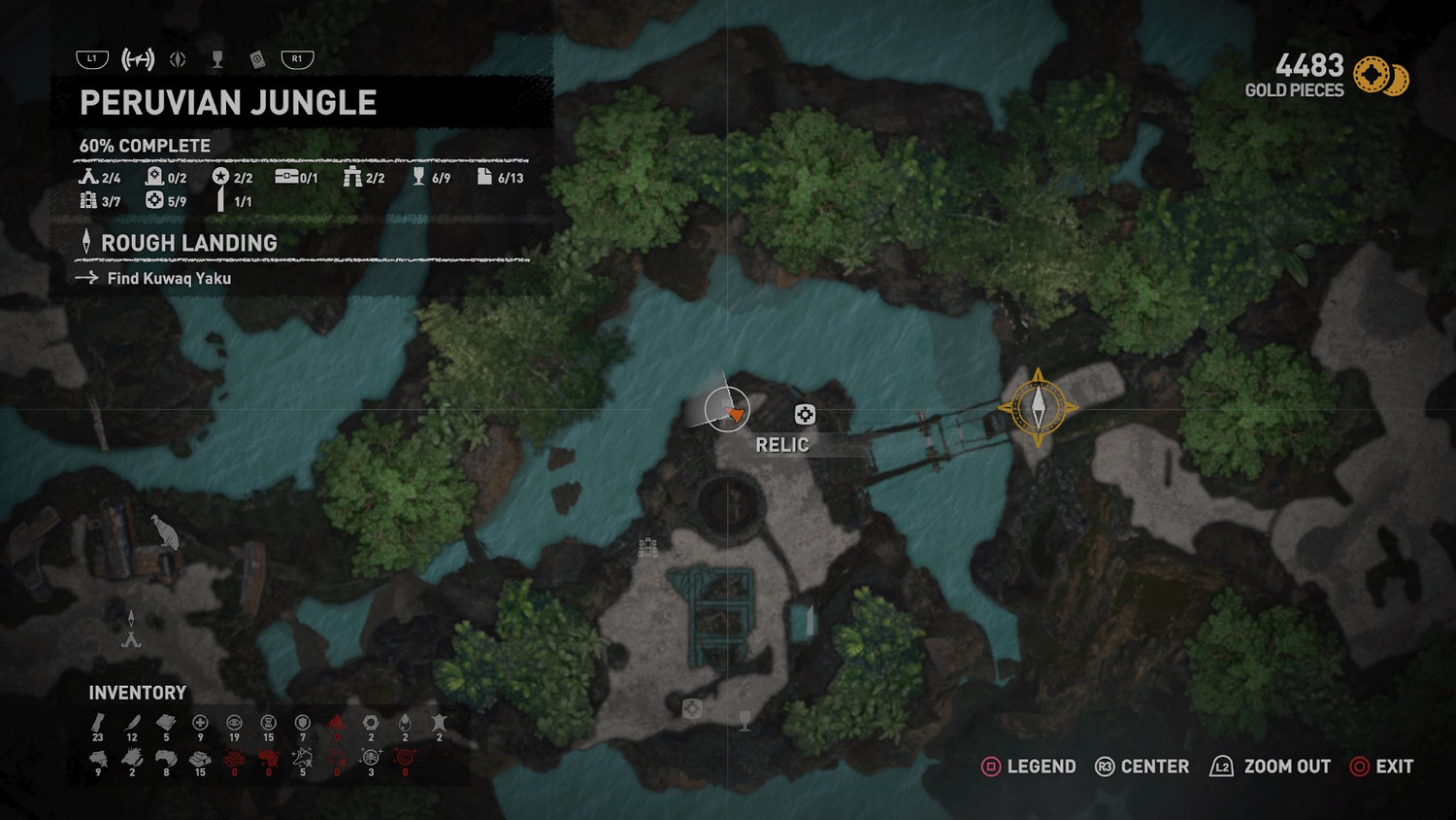 《古墓奇兵暗影》秘魯叢林收藏品在哪 秘魯叢林全地圖收集詳解 《古墓奇兵暗影》秘魯叢林收藏品在哪 秘魯叢林全地圖收集詳解