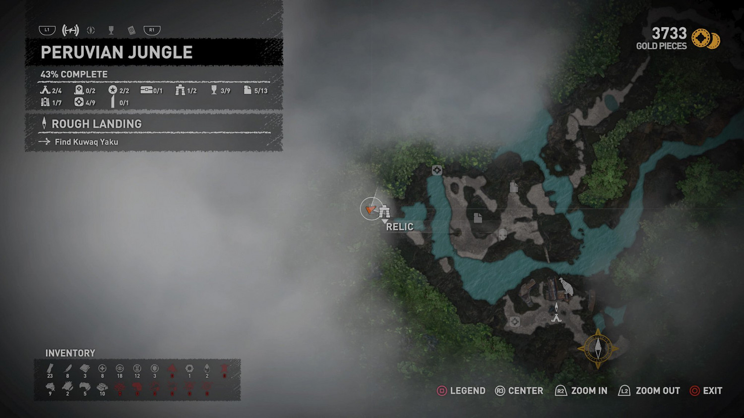 《古墓奇兵暗影》秘魯叢林收藏品在哪 秘魯叢林全地圖收集詳解 《古墓奇兵暗影》秘魯叢林收藏品在哪 秘魯叢林全地圖收集詳解