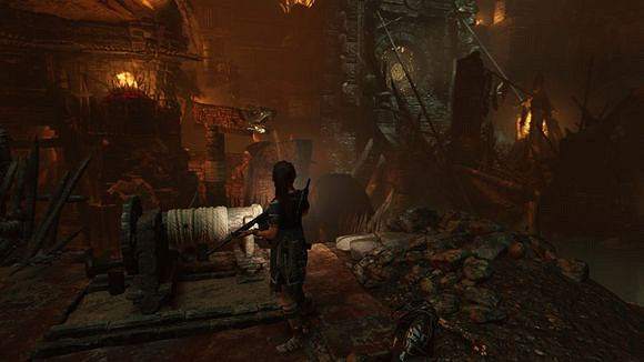 《古墓奇兵暗影》水流轉動輪子怎麽過？水流轉動輪子操作方法介紹