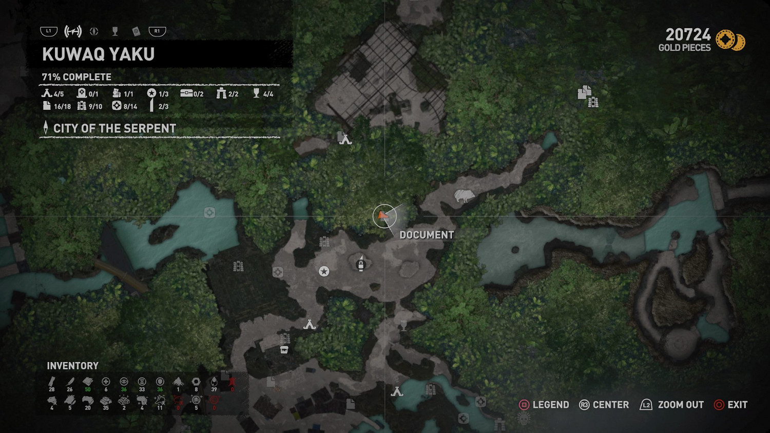 《古墓奇兵暗影》庫阿克雅庫全收集物品及挑戰任務圖文攻略分享