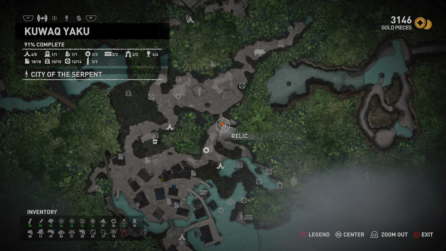 《古墓奇兵暗影》庫阿克雅庫全收集物品及挑戰任務圖文攻略分享