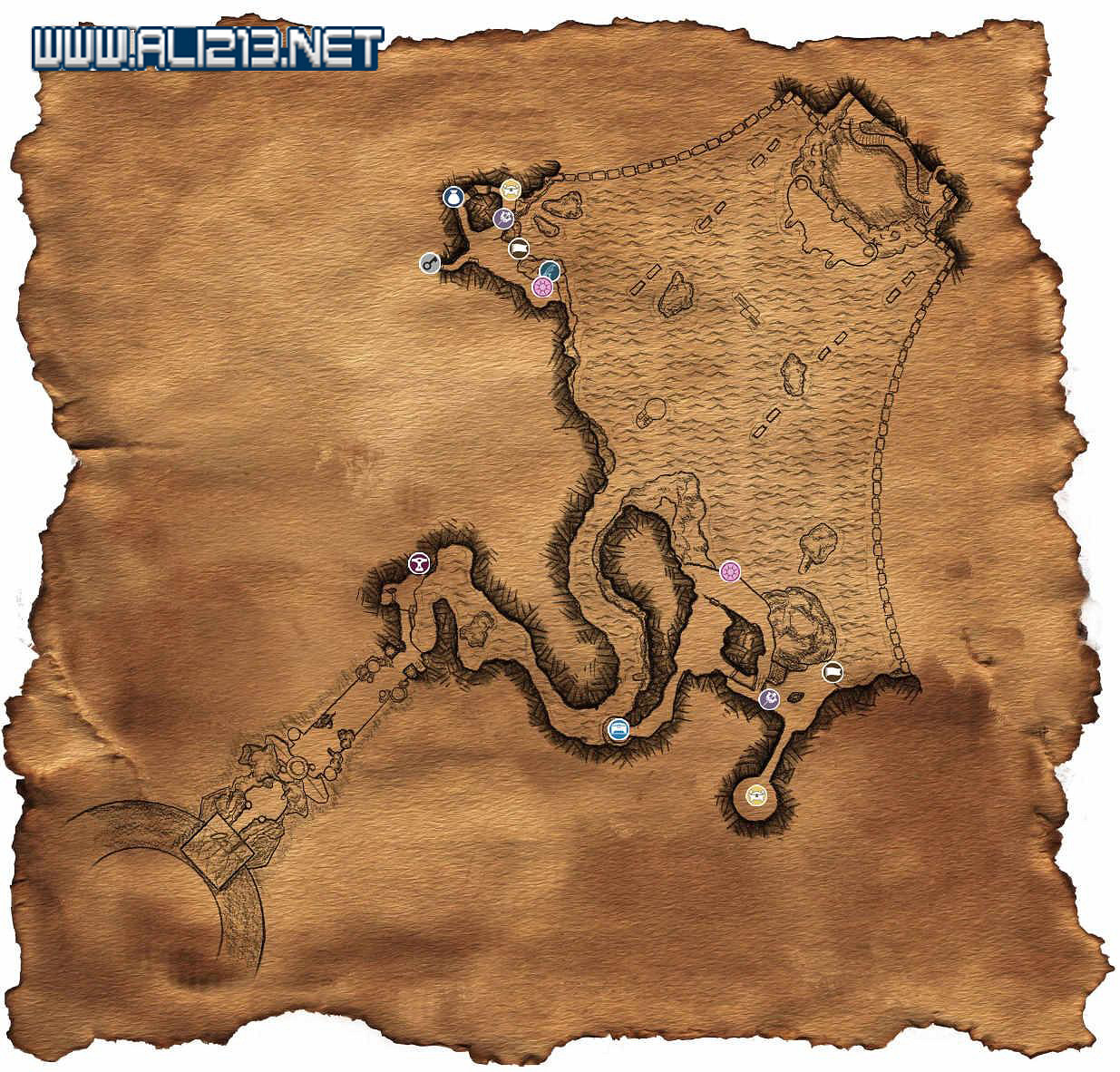 《戰神4》地圖大全 全地圖收集要素圖示詳解 《戰神4》地圖大全 全地圖收集要素圖示詳解