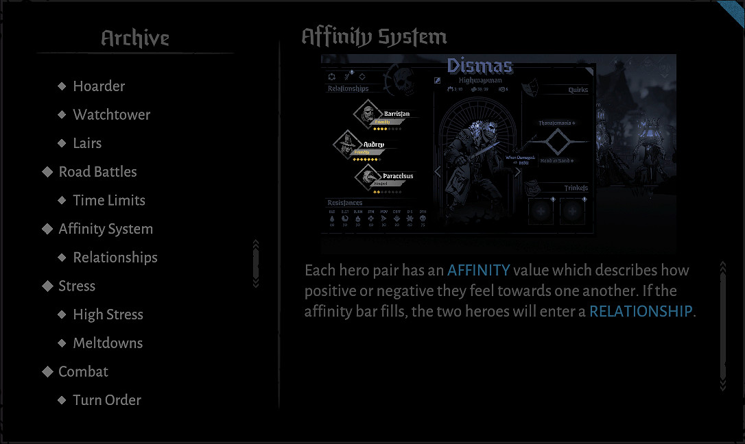 《暗黑地牢2》好感機制簡單介紹 好感度有什麽用? 《暗黑地牢2》好感機制簡單介紹 好感度有什麽用?