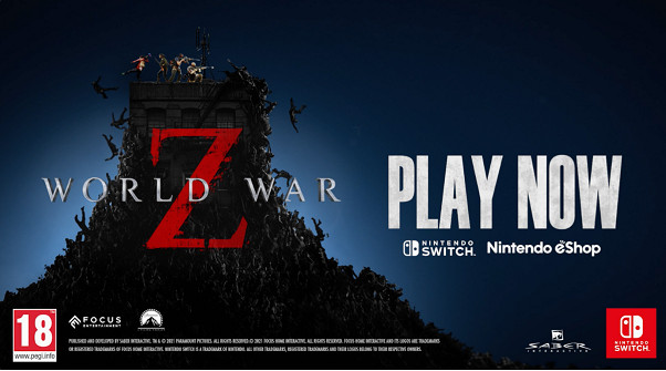 《末日之戰 World War Z》現已登陸任天堂Switch 《末日之戰 World War Z》現已登陸任天堂Switch