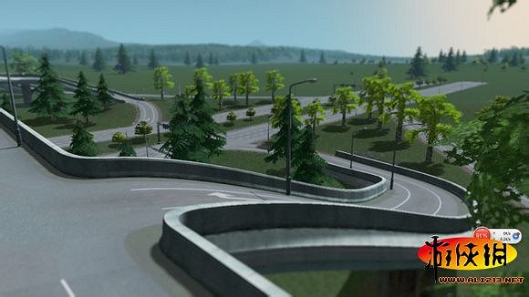 《大都會：天際》多種立交橋模板推薦