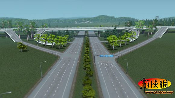 《大都會：天際》多種立交橋模板推薦