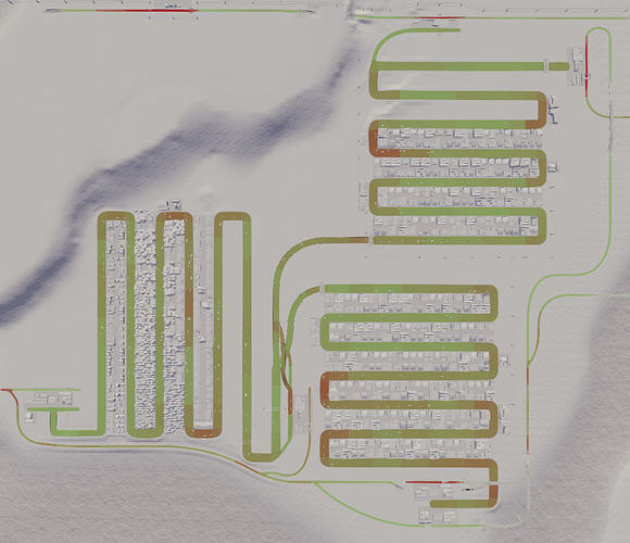 《大都會:天際》工業區無擁堵最好設計圖文指南 《大都會:天際》工業區無擁堵最好設計圖文指南