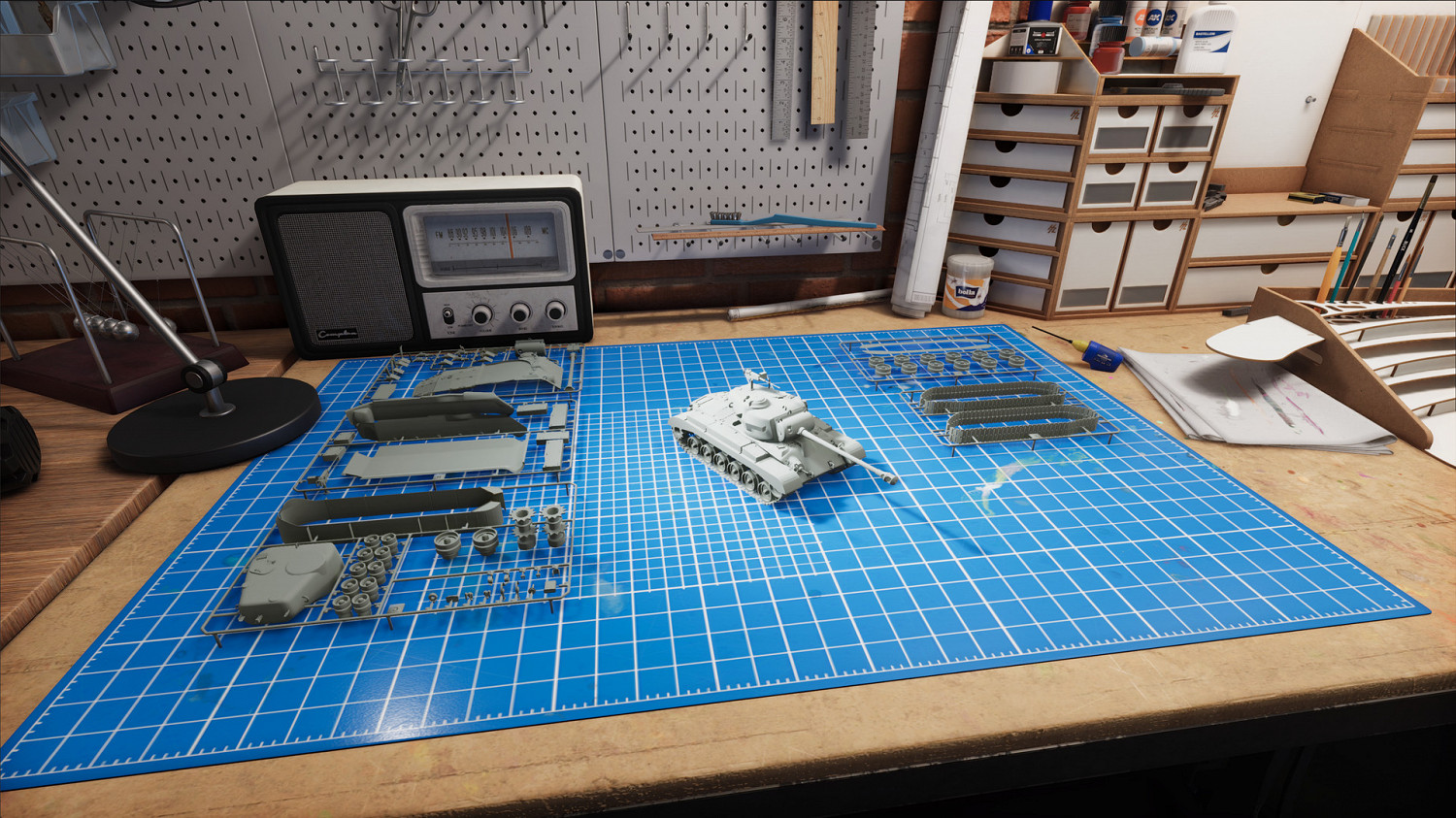 “膠佬模擬器”《模型製作》明年1月27日登陸Steam