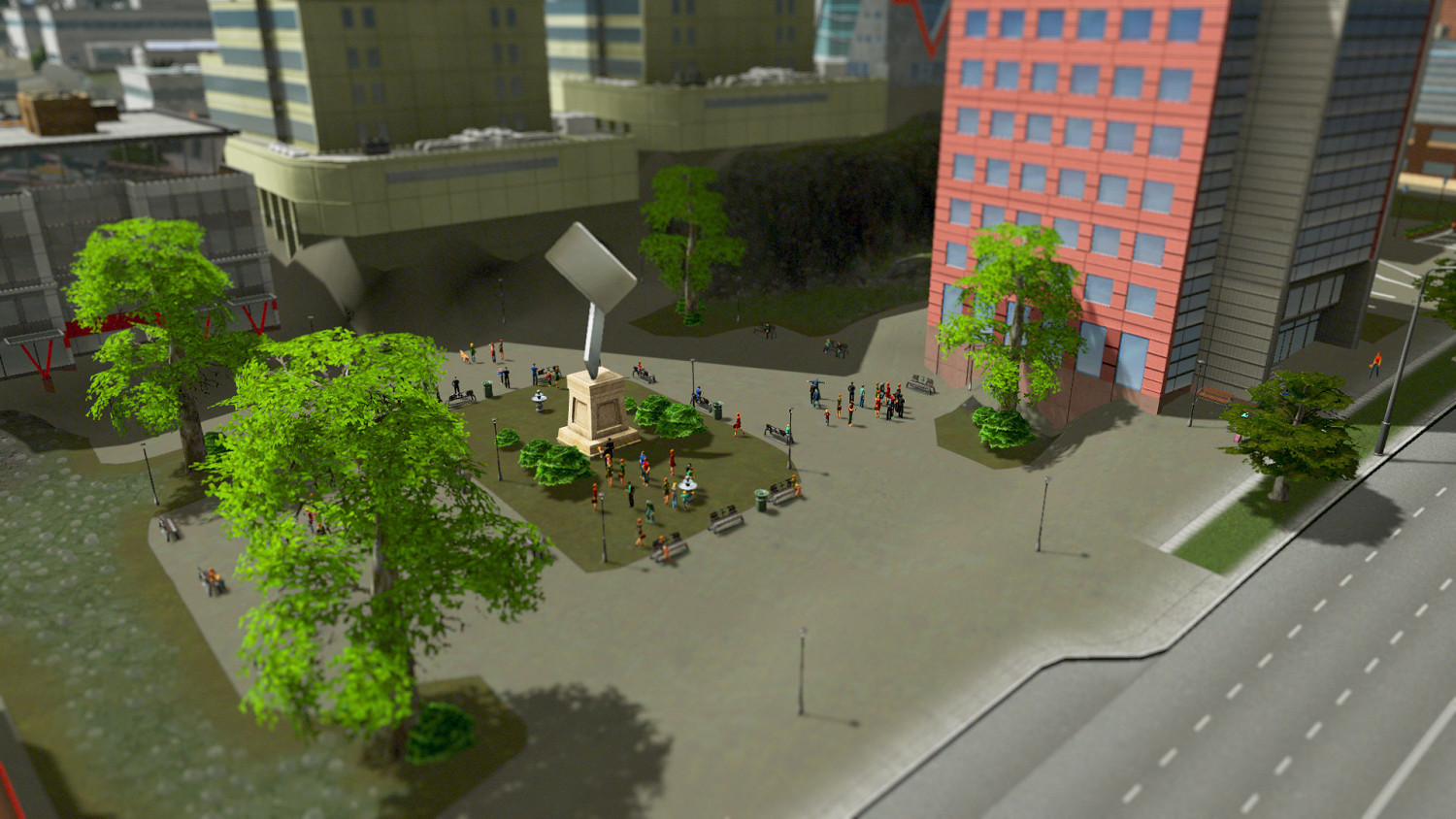 《大都會：天際》環形城市建造圖及完美圓形道路畫法攻略