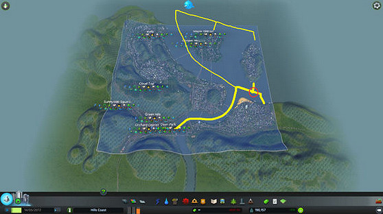 《大都會:天際》交通規劃圖文教學 《大都會:天際》交通規劃圖文教學