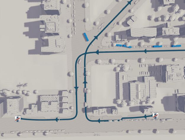 《大都會:天際》巴士線路自動繞彎問題解決方法 《大都會:天際》巴士線路自動繞彎問題解決方法
