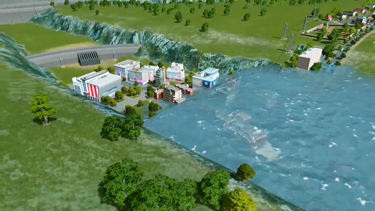 《大都會:天際》水壩拆除 城市洪災展示影片攻略 《大都會:天際》水壩拆除 城市洪災展示影片攻略