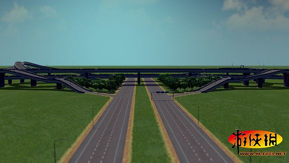 《大都會：天際》多種立交橋模板推薦