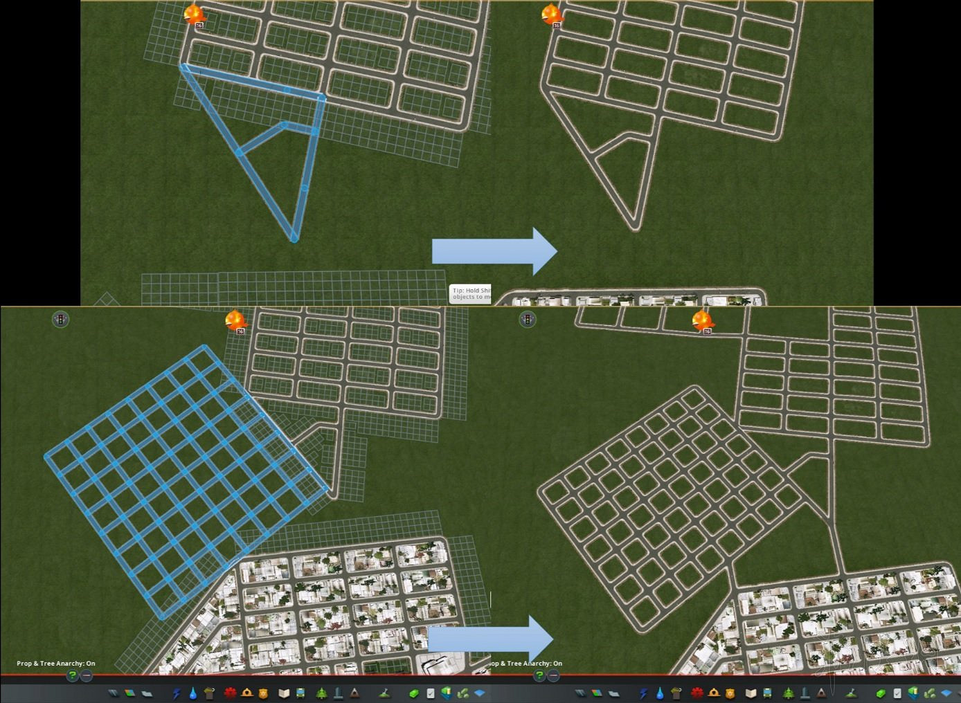 《大都會:天際》利用排列組合及圖形拚接快速建城圖文教學 《大都會:天際》利用排列組合及圖形拚接快速建城圖文教學