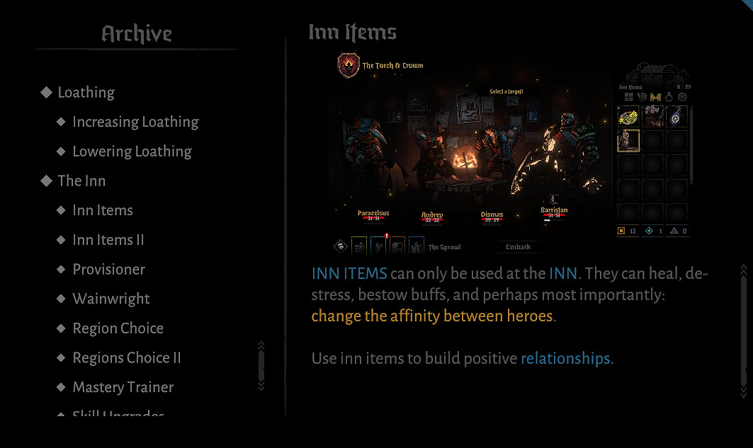 《暗黑地牢2》酒館怎麽用?酒館功能介紹 《暗黑地牢2》酒館怎麽用?酒館功能介紹