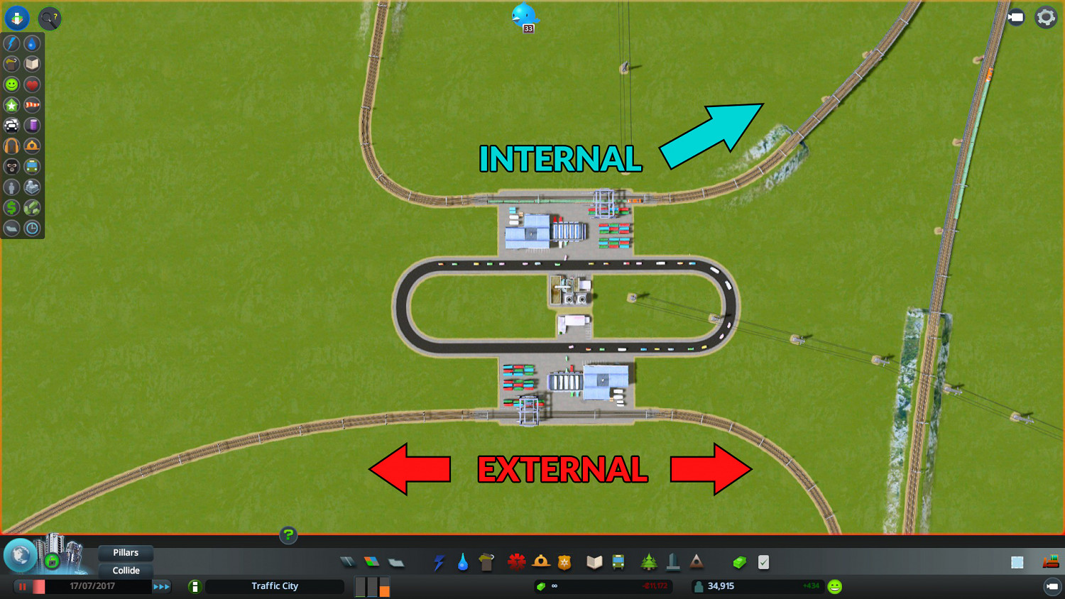 《大都會:天際》交通系統新手指南 《大都會:天際》交通系統新手指南