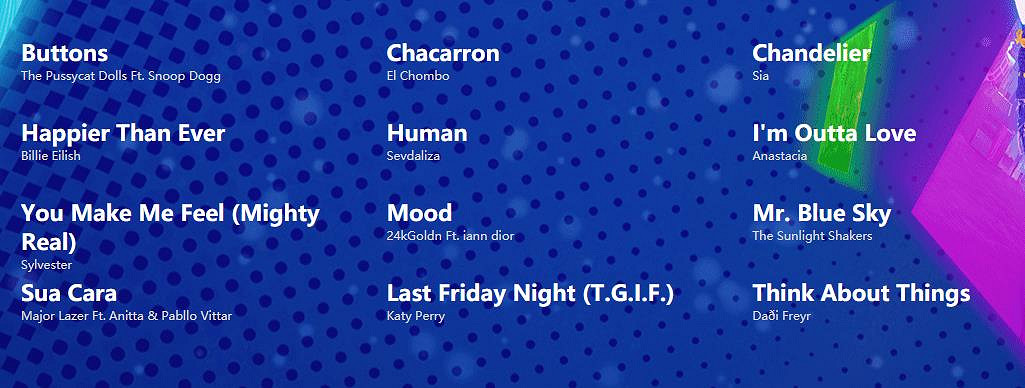 《Just Dance2022》今日發售 官方發佈完整歌單預告片 《Just Dance2022》今日發售 官方發佈完整歌單預告片