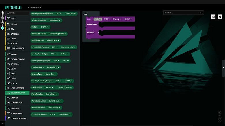 《戰地風雲2042》如何針對外掛現象?門戶模式規則編輯器介紹 《戰地風雲2042》如何針對外掛現象?門戶模式規則編輯器介紹