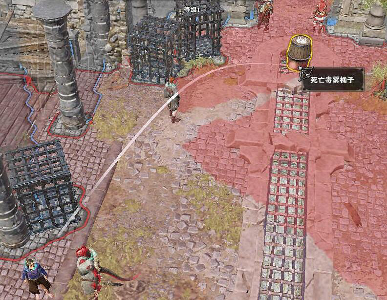 《神諭：原罪2》死亡毒霧桶子秒殺歡樂堡城門Boss方法介紹