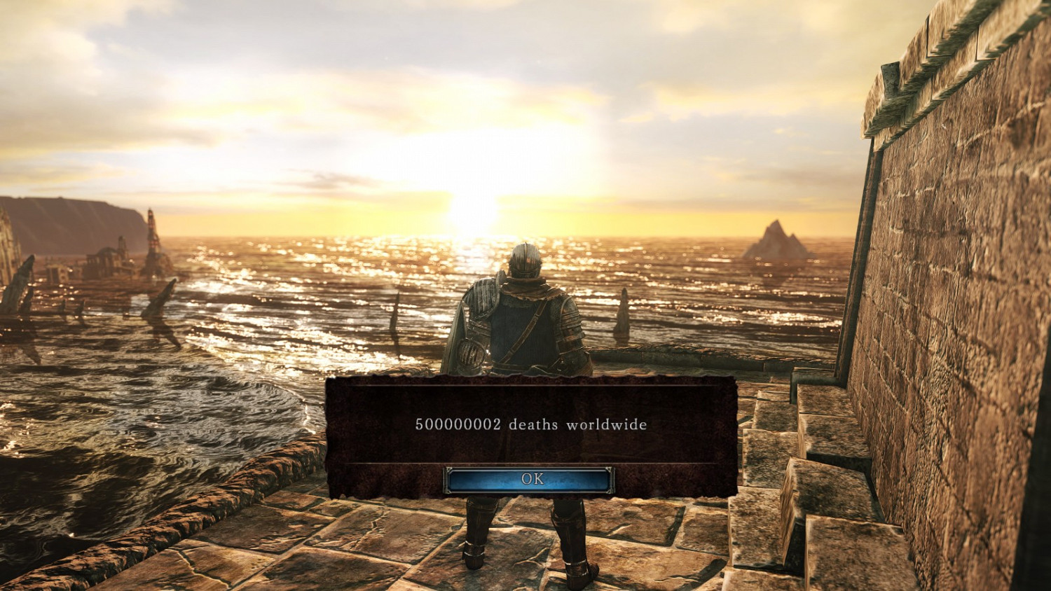 《黑暗靈魂2》全球累計死亡5億次 實在太虐人了