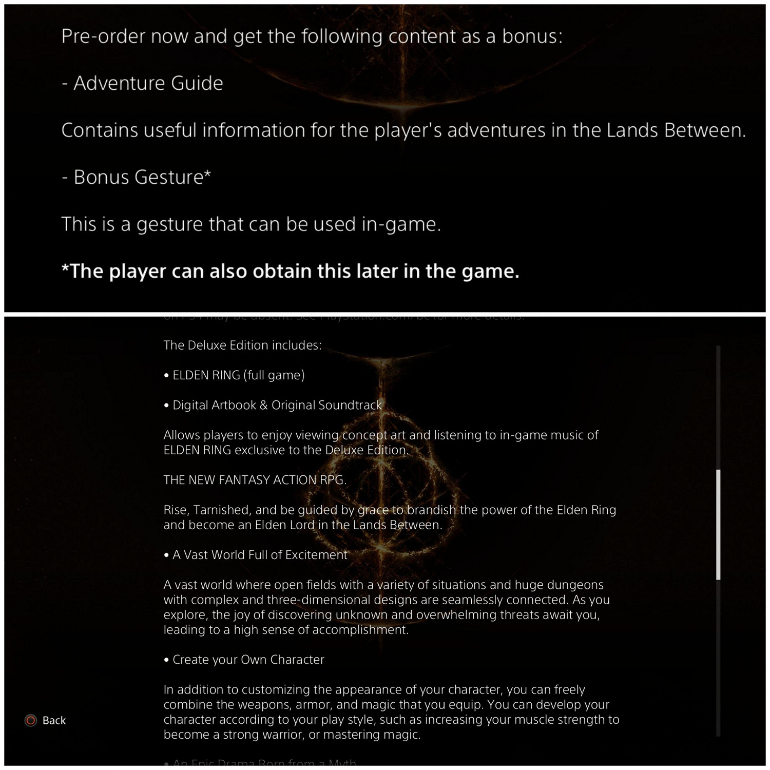 《艾爾登法環》典藏版和豪華版內容洩露