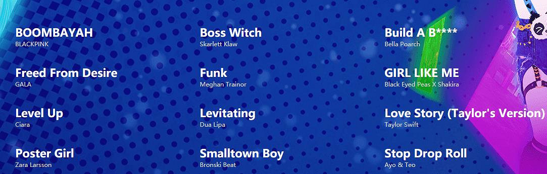 《Just Dance2022》今日發售 官方發佈完整歌單預告片 《Just Dance2022》今日發售 官方發佈完整歌單預告片