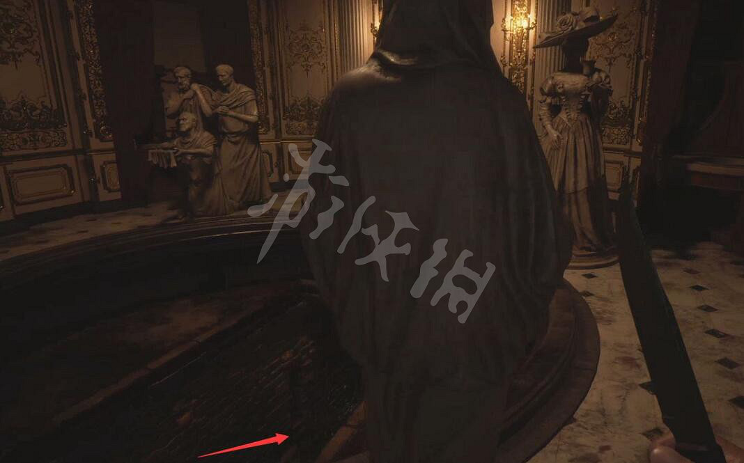 《惡靈古堡8》城堡謎題怎麽解？洗浴之廳密道開啟方法