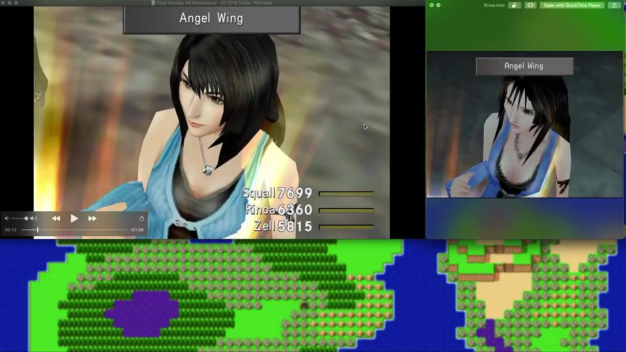 《太空戰士8:重製版》畫面被和諧 裸露程度降低了 《太空戰士8:重製版》畫面被和諧 裸露程度降低了