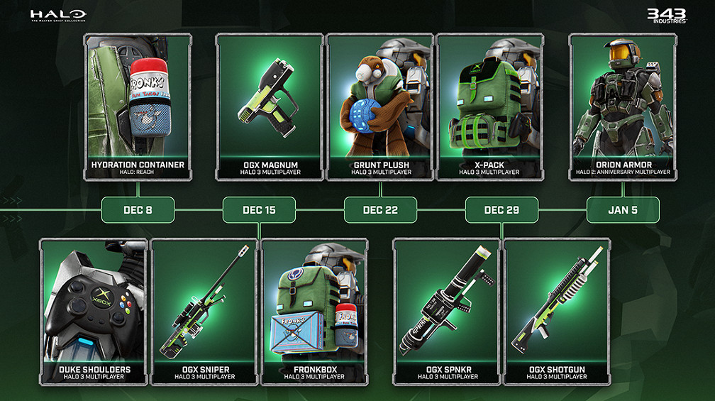 慶祝20周年 《最後一戰:士官長合集》推出免費福利 慶祝20周年 《最後一戰:士官長合集》推出免費福利