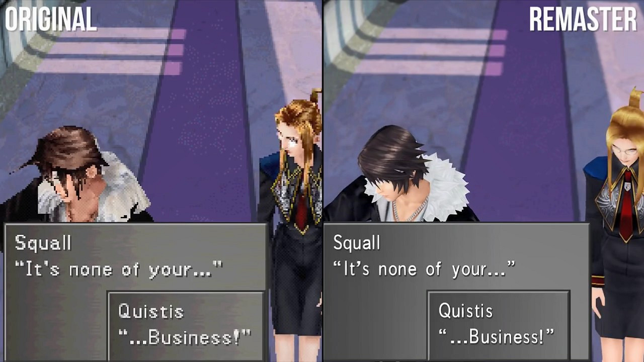 《太空戰士8》重製版與原版對比 數毛社:等了20年就這? 《太空戰士8》重製版與原版對比 數毛社:等了20年就這?