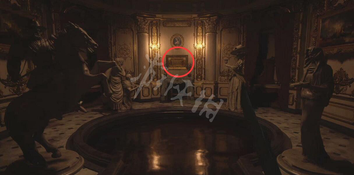 《惡靈古堡8》城堡謎題怎麽解？洗浴之廳密道開啟方法