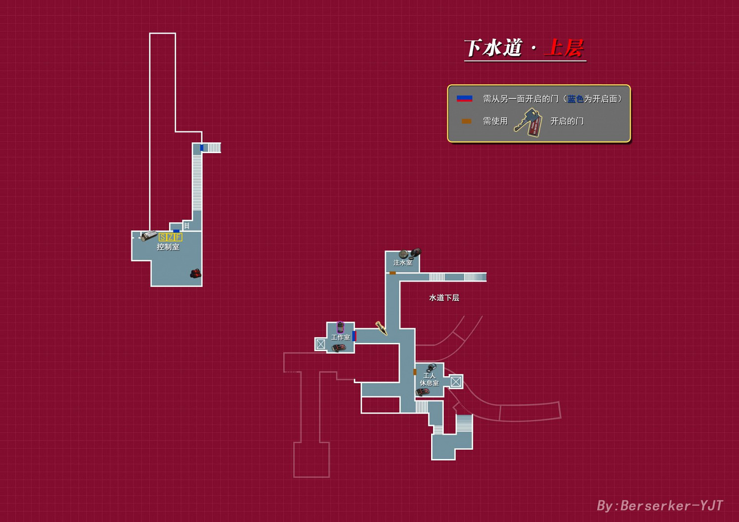 《惡靈古堡2重製版》全地圖一覽 警局地圖一覽