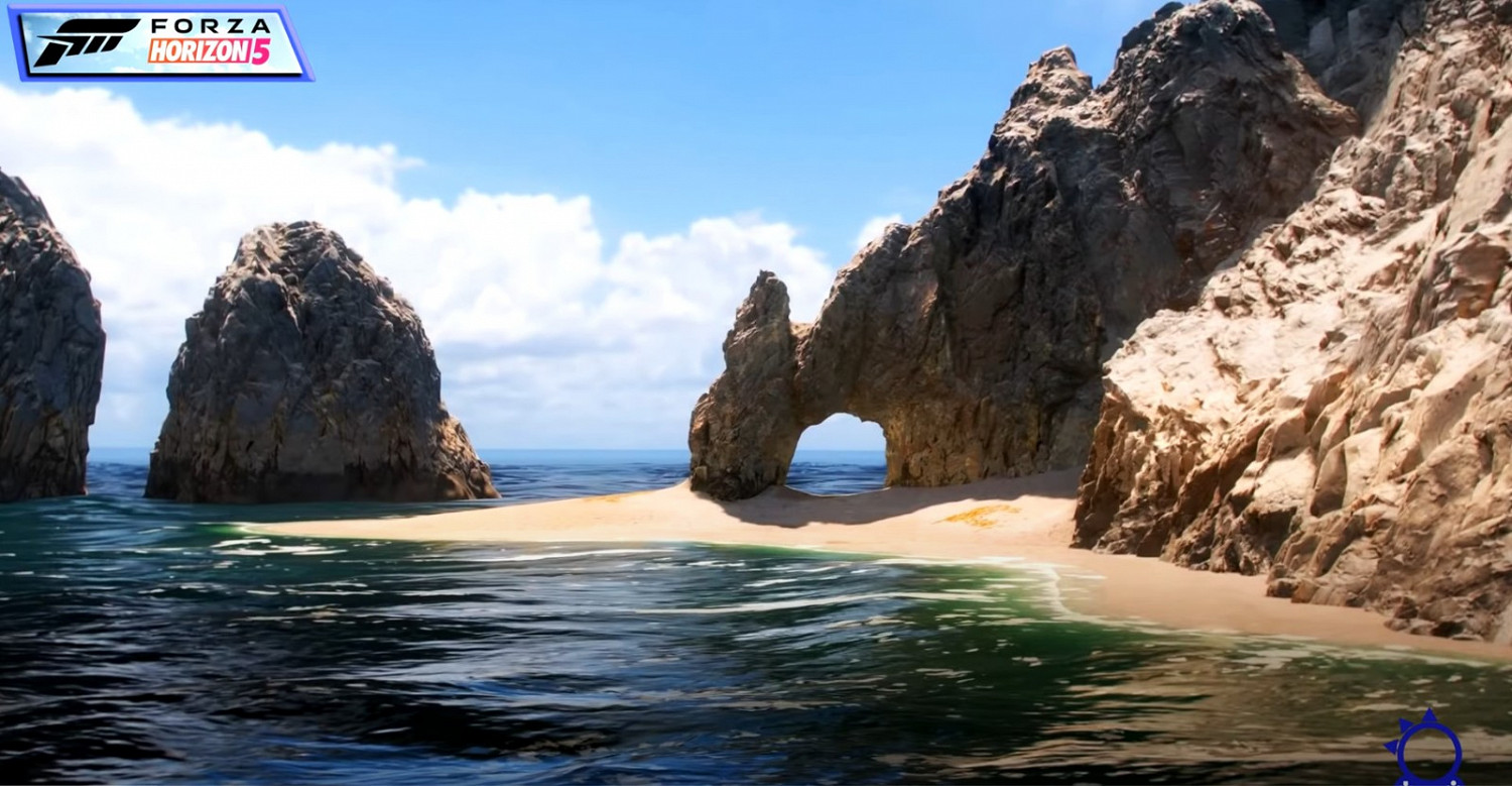 《極限競速:地平線5》對比影片:遊戲vs現實 《極限競速:地平線5》對比影片:遊戲vs現實