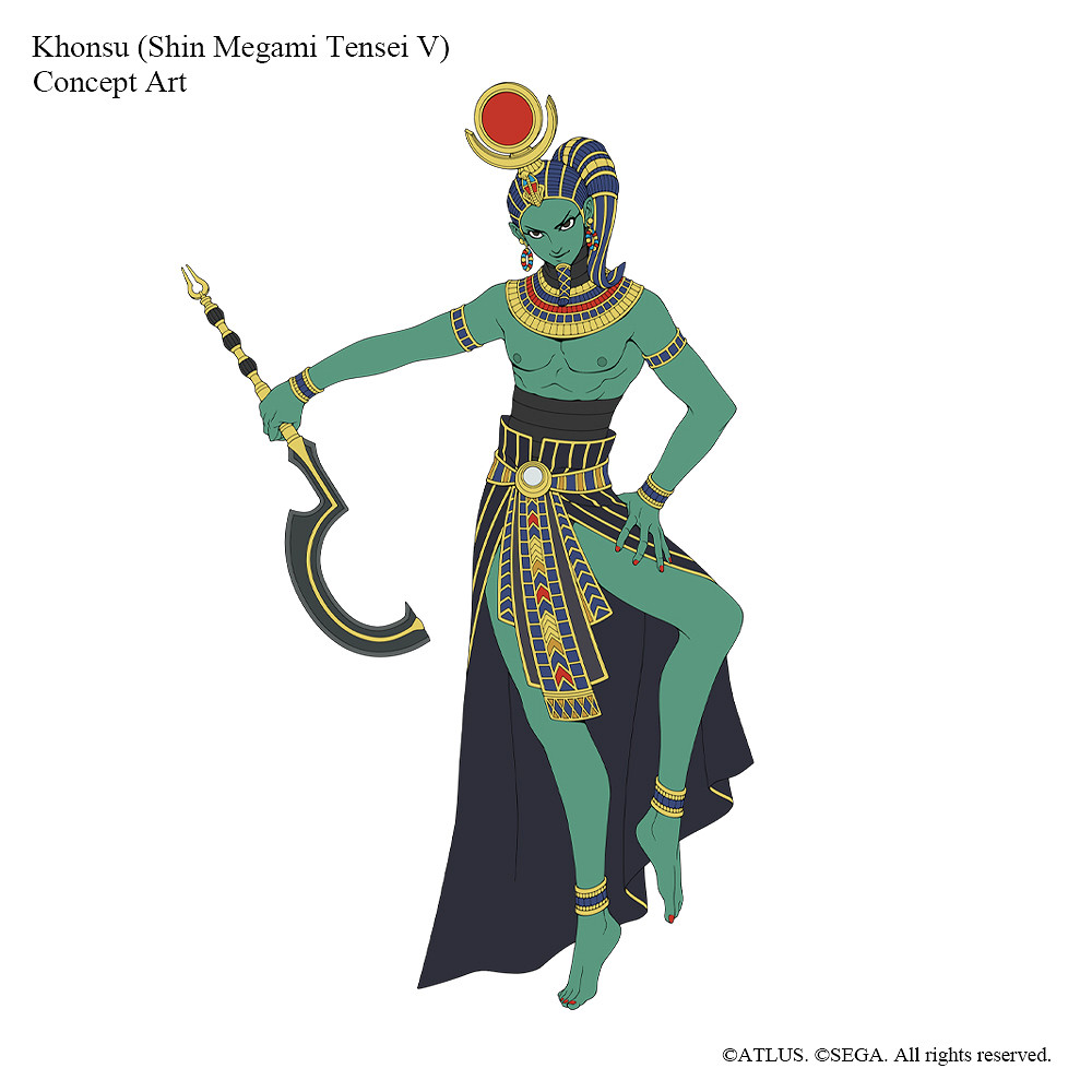 《真·女神轉生5》設計師介紹月神孔蘇及其動捕表現 《真·女神轉生5》設計師介紹月神孔蘇及其動捕表現