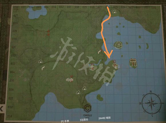 《綠色地獄》地點攻略指南 綠色地獄地點坐標位置分享