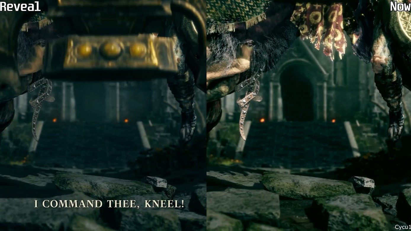 《艾爾登法環》新展示與首發展示畫面對比 細節加強