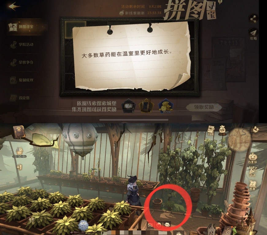 《哈利波特魔法覺醒》11.8拼圖 11月8日尋寶拼圖攻略