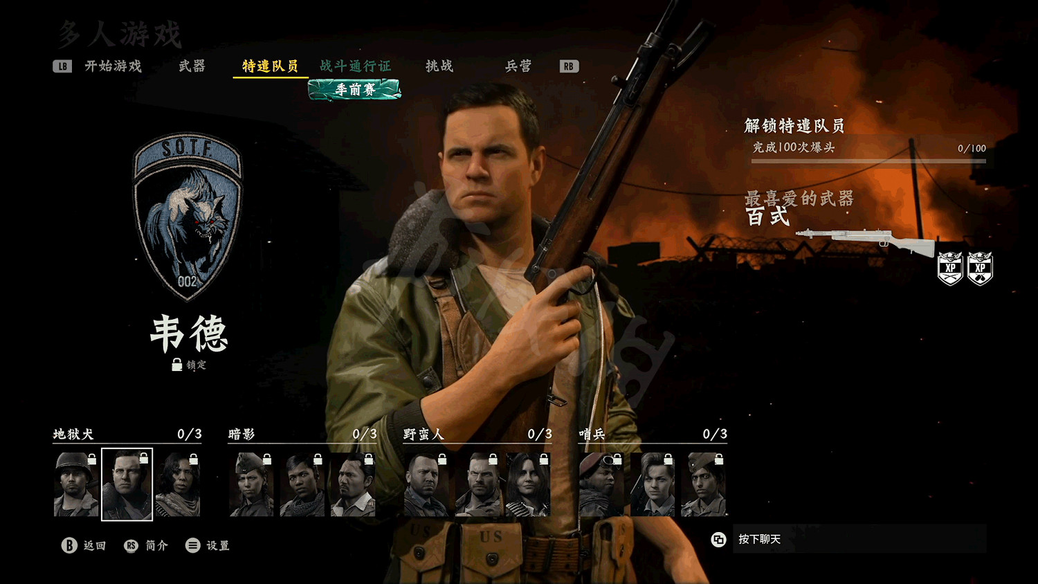 《決勝時刻先鋒》多人模式全角色解鎖指南 全角色解鎖條件一覽