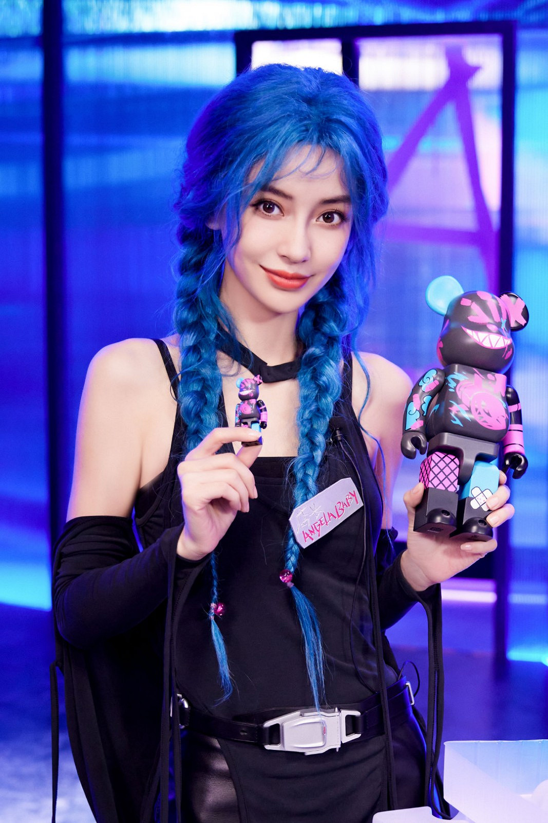 Angelababy楊穎cos《英雄聯盟手遊》金克斯 Angelababy楊穎cos《英雄聯盟手遊》金克斯