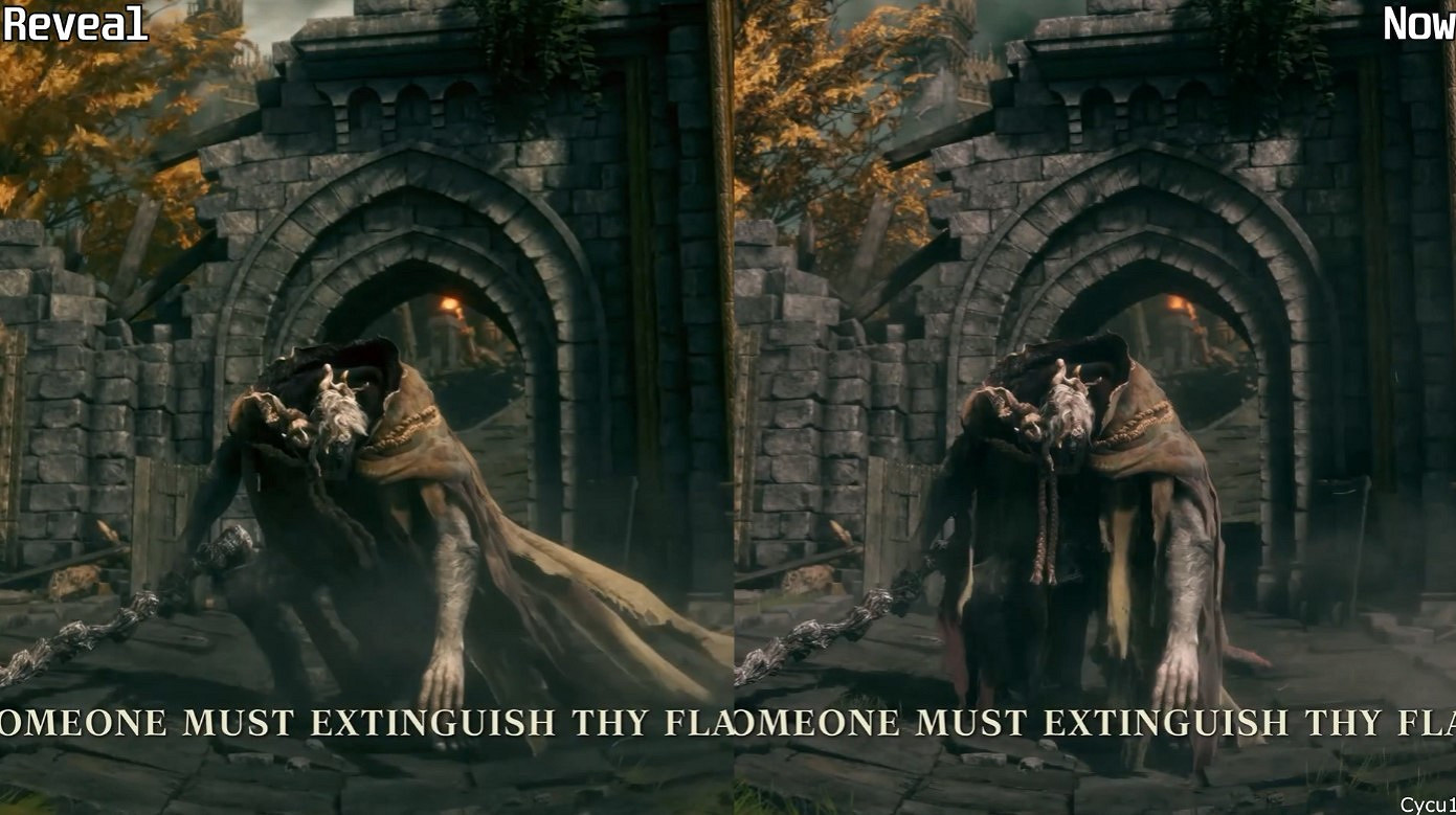 《艾爾登法環》新展示與首發展示畫面對比 細節加強