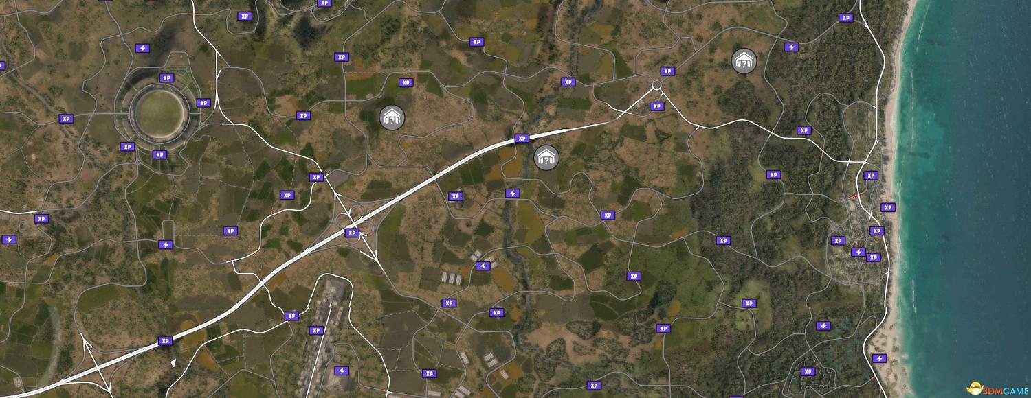 《極限競速:地平線5》全藏寶圖車房寶物位置 全快速移動廣告牌位置 《極限競速:地平線5》全藏寶圖車房寶物位置 全快速移動廣告牌位置