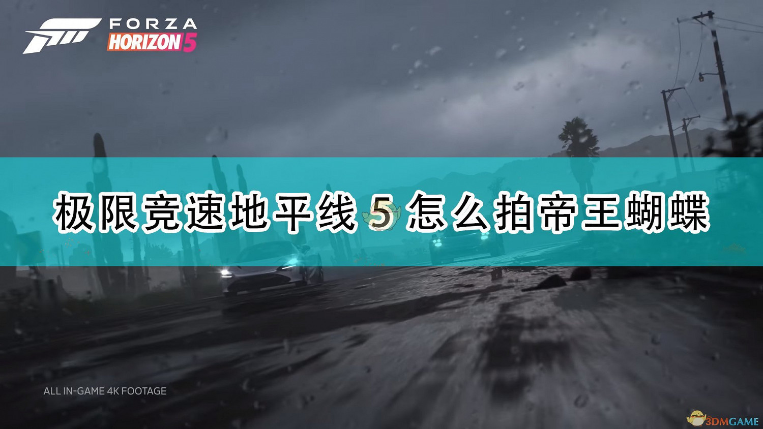 《極限競速：地平線5》拍帝王蝴蝶方法介紹