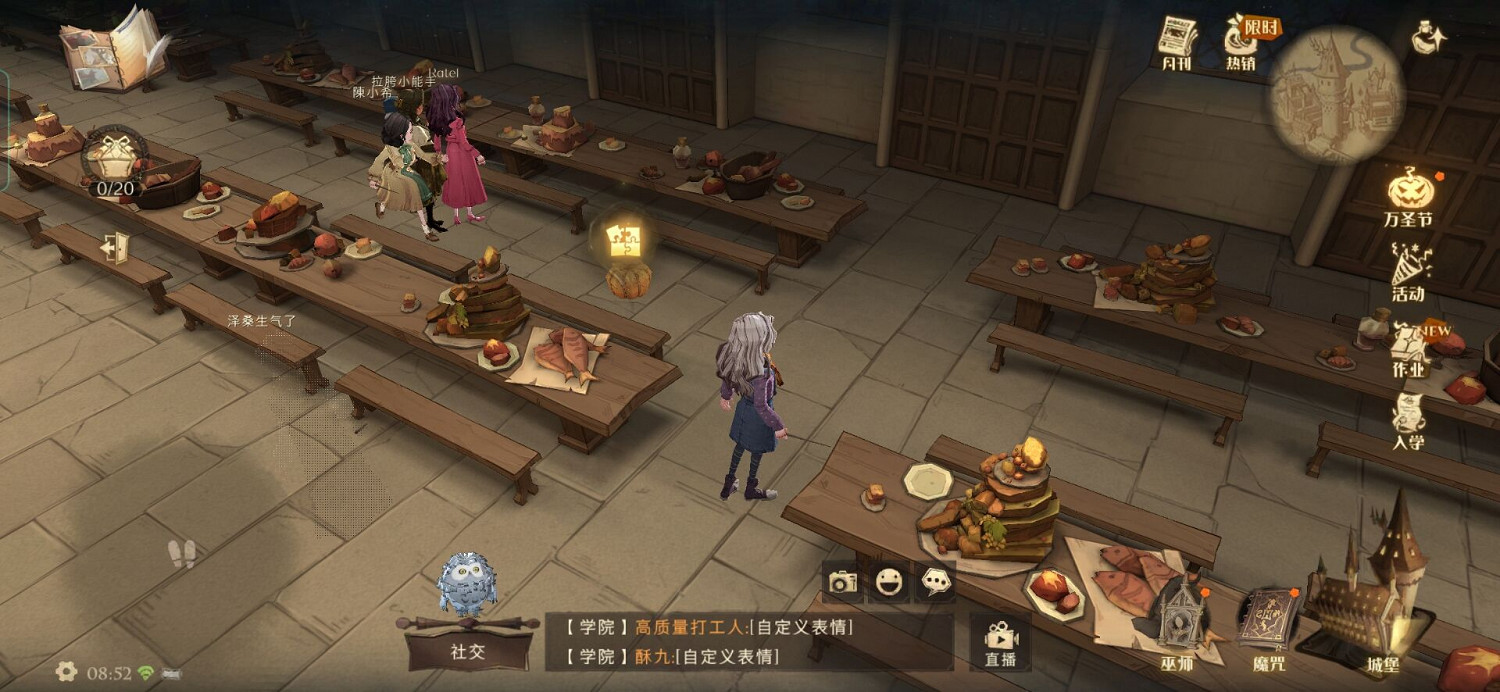 變形課教室門口的畫像 哈利波特拼圖尋寶11.9