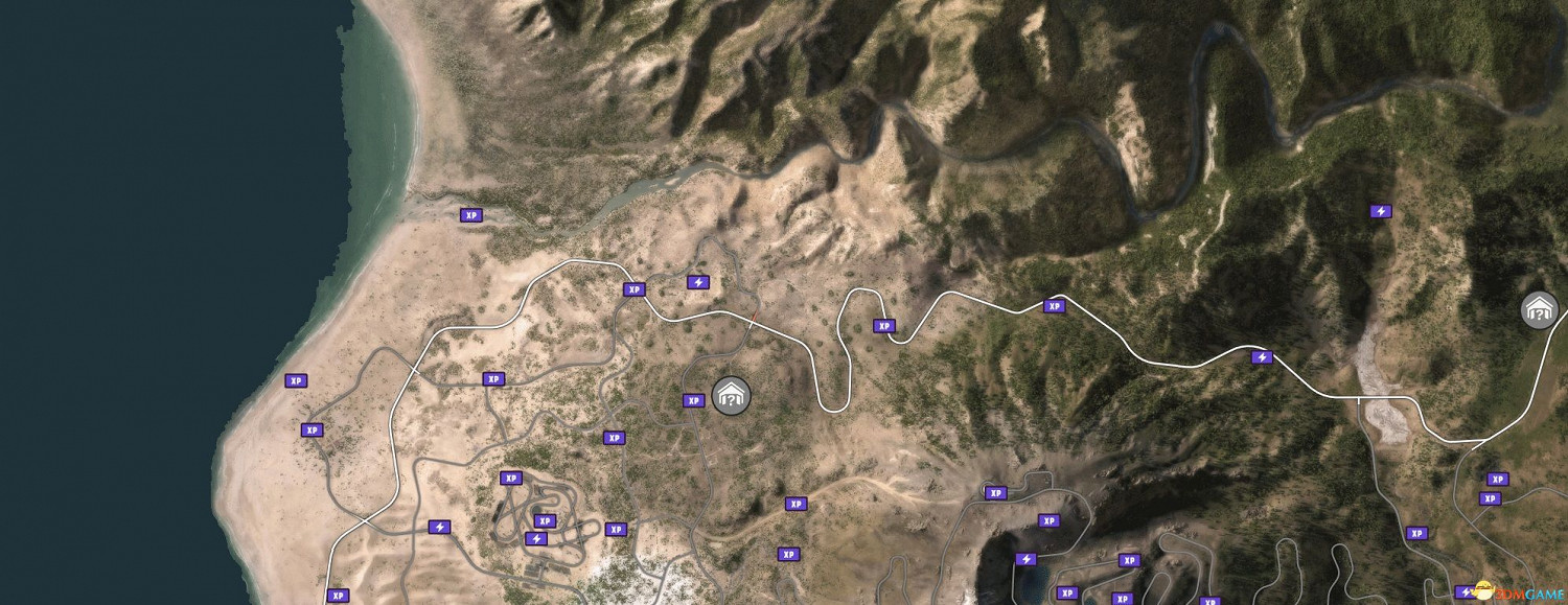 《極限競速:地平線5》全藏寶圖車房寶物位置 全快速移動廣告牌位置 《極限競速:地平線5》全藏寶圖車房寶物位置 全快速移動廣告牌位置