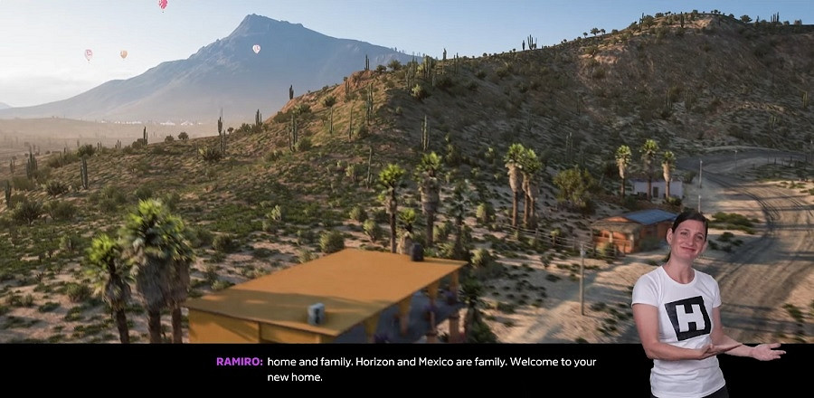 《極限競速:地平線5》成為第一款加入手語翻譯的3A遊戲 《極限競速:地平線5》成為第一款加入手語翻譯的3A遊戲