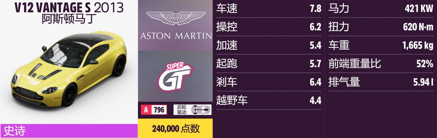 《極限競速:地平線5》阿斯頓馬丁全車輛獲取方法介紹 《極限競速:地平線5》阿斯頓馬丁全車輛獲取方法介紹