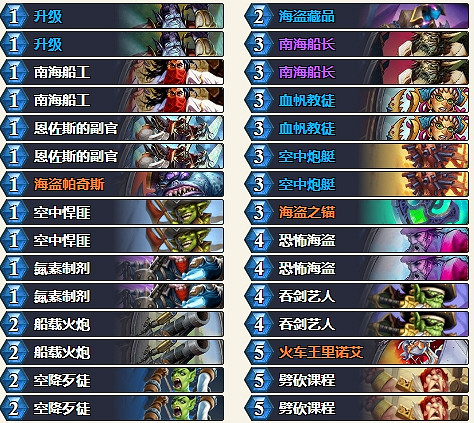 《爐石戰記》最新T1卡組狂野分享 狂野模式最新T1卡組有哪些